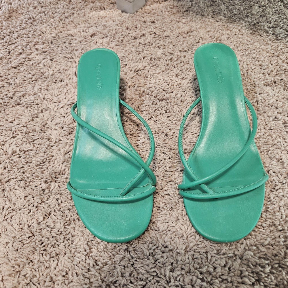 Elegant Teal Women's Sandals
